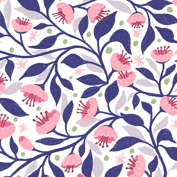 blossom surface pattern design