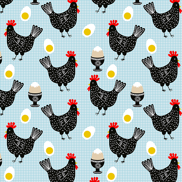 mrs chicken and her eggs-light