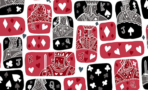 queen of heart pattern