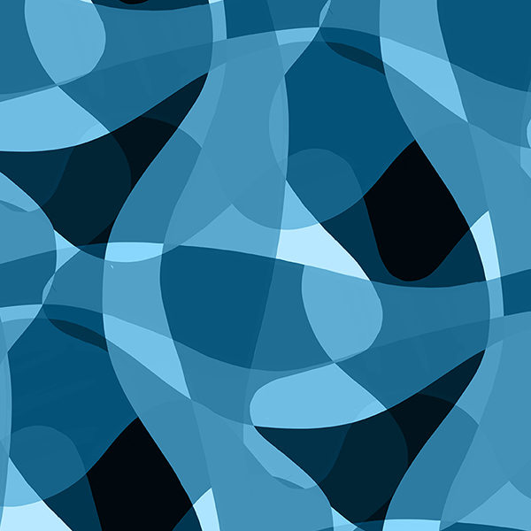 abstract ocean repeat pattern
