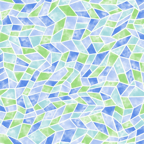 watercolor triengles pattern