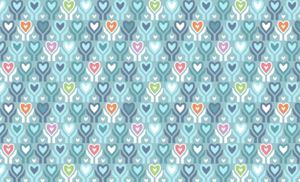 made with love spoonflower packaging pattern