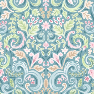 softly goes rococo pattern