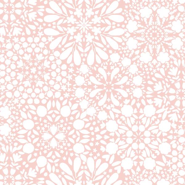 pink white burst granny chic pattern