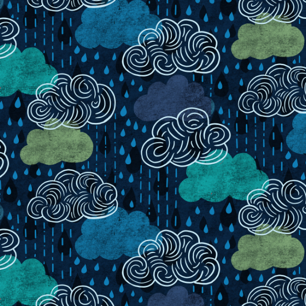rainy day clouds pattern
