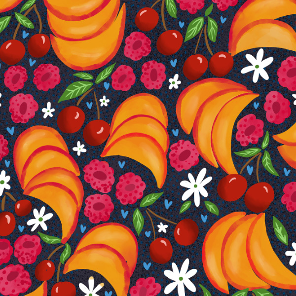 peachy keen pattern