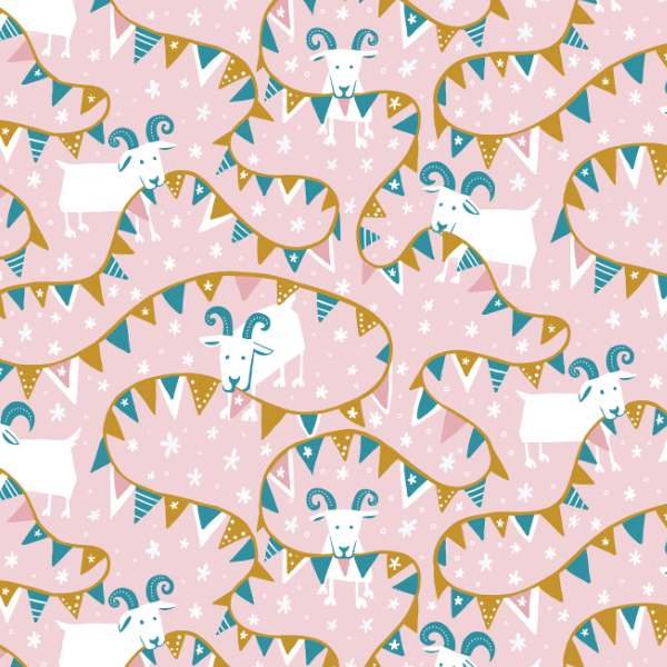 Joyful Munchy Goats Pattern by Zoe Feast pattern designer