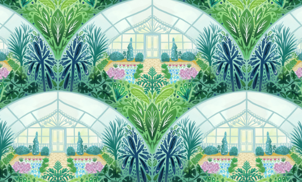 victorian-greenhouse-seamless-pattern