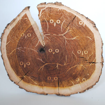 owls wood art