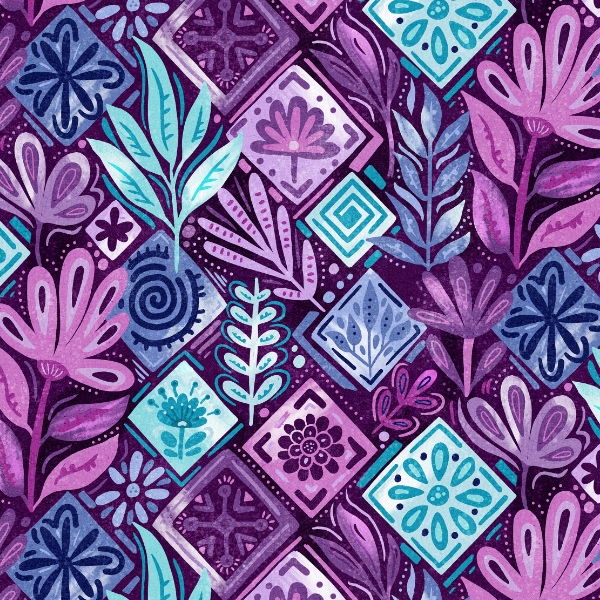 patchwork boho