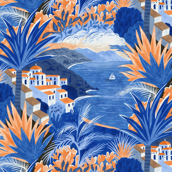 Mediterranean Seaside Bliss