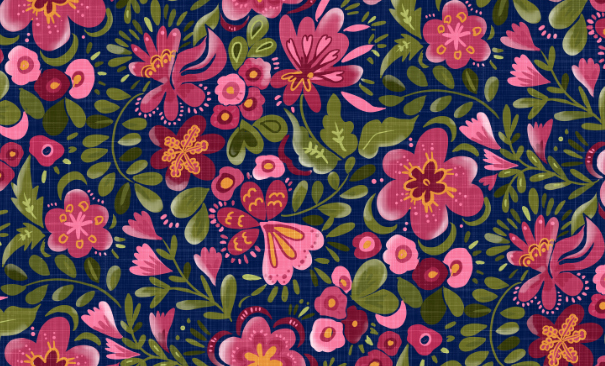 chintz banner