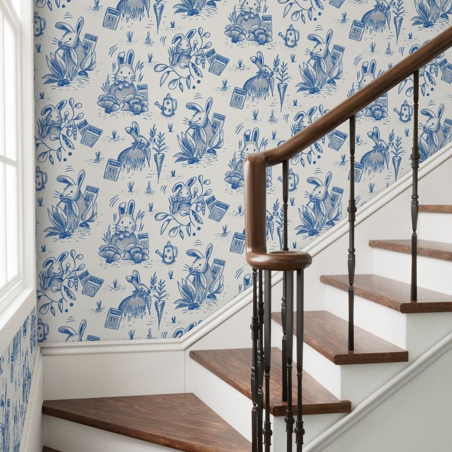 rabbits toile